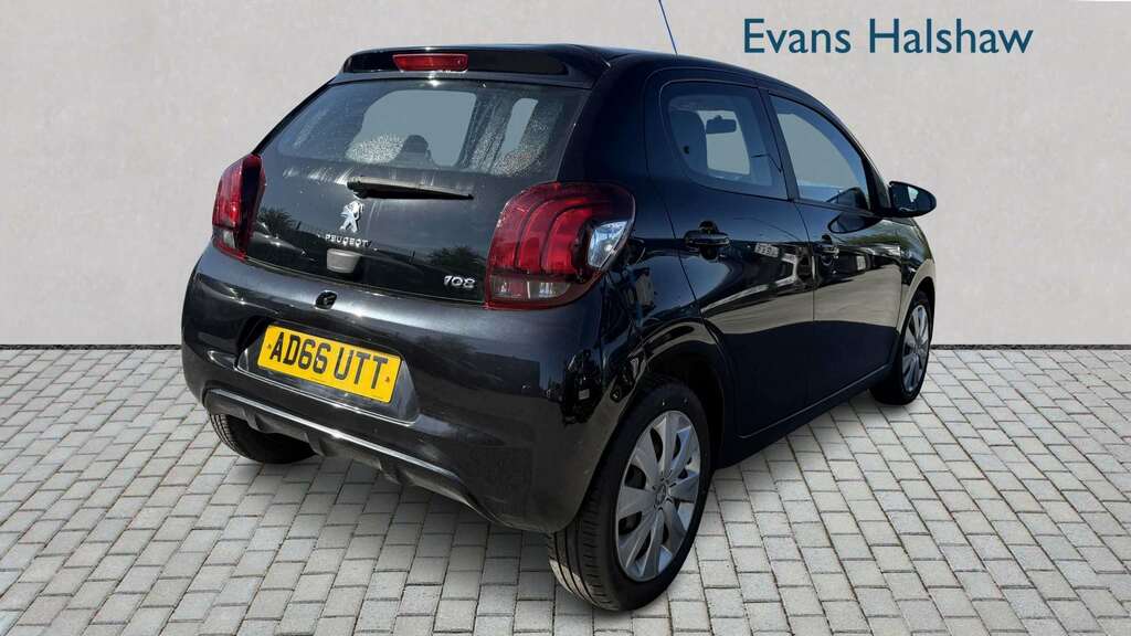 Peugeot 108 1.0 Active 2017 MT67YWB Black #6