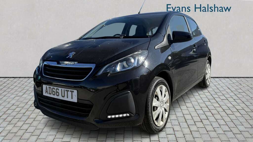 Peugeot 108 1.0 Active 2017 MT67YWB Black #3