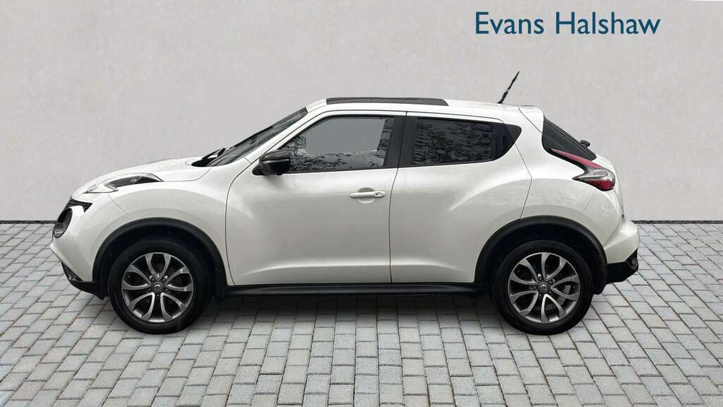 Nissan Juke 1.2 Dig-t Tekna 2014 White #3