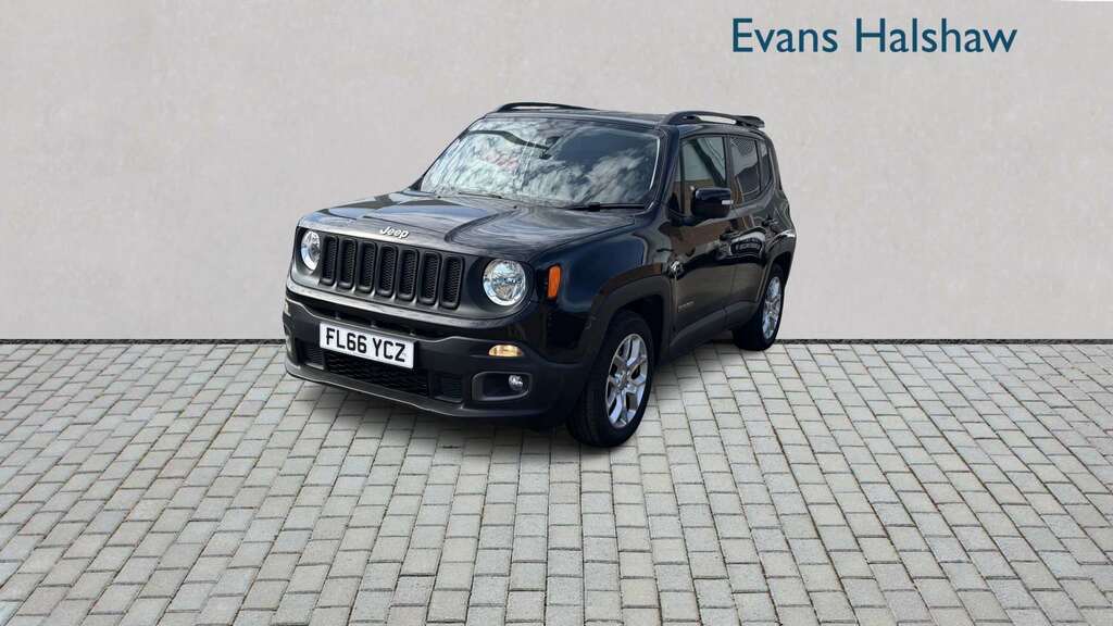 Jeep Renegade 1.4 Multiair Longitude Ddct 2016 FL66YCZ Black #2