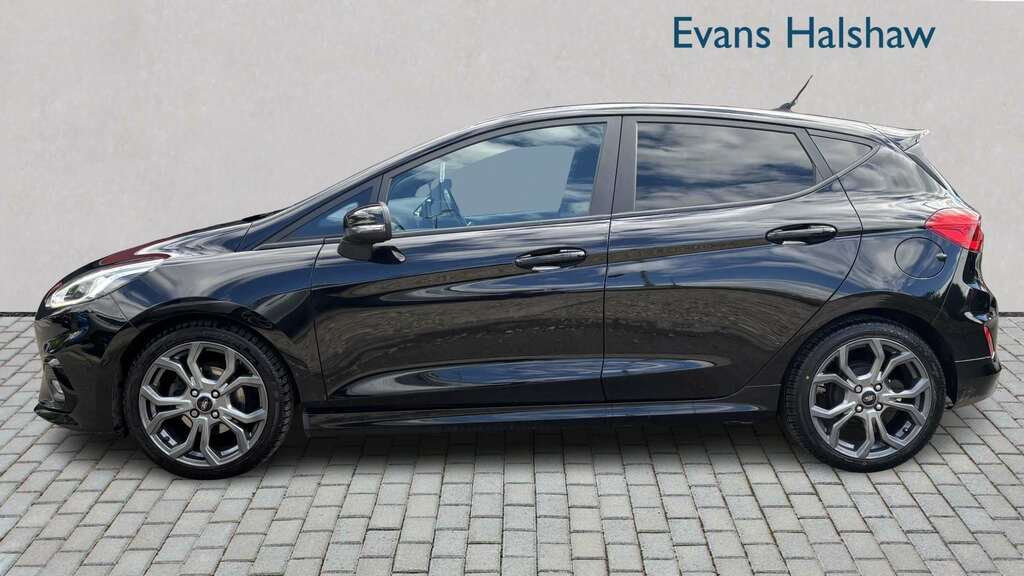 Ford Fiesta 1.0 Ecoboost 95 St-line Edition 2020 WV70KGN Black #2