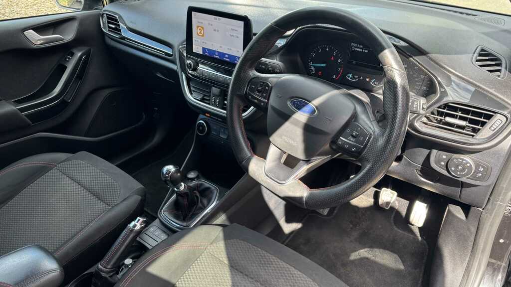 Ford Fiesta 1.0 Ecoboost 95 St-line Edition 2020 WV70KGN Black #6