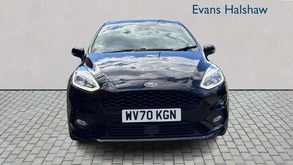 Ford Fiesta 1.0 Ecoboost 95 St-line Edition 2020 WV70KGN Black #3