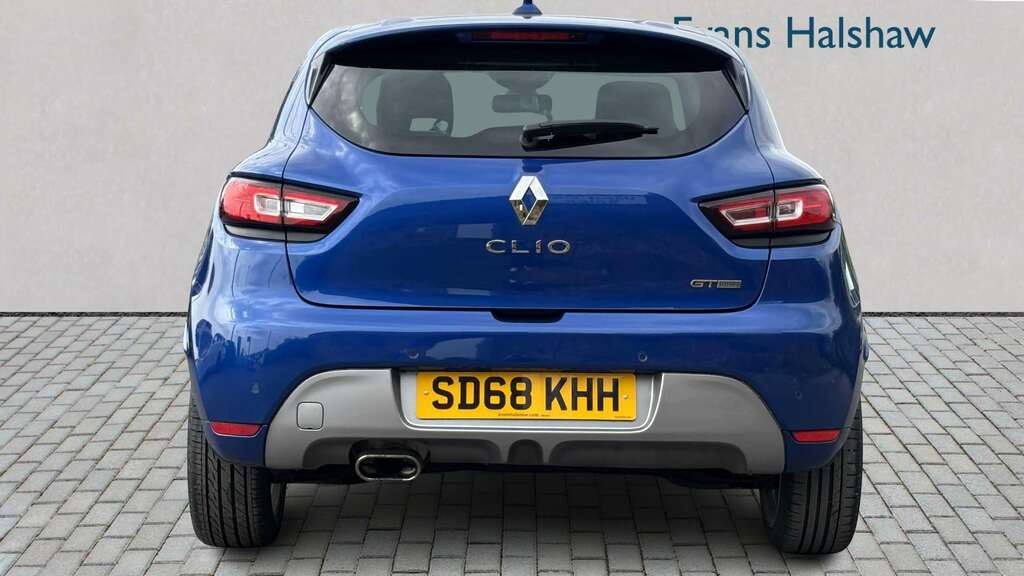 Renault Clio 0.9 Tce 90 Gt Line 2018 SD68KHH Blue #4