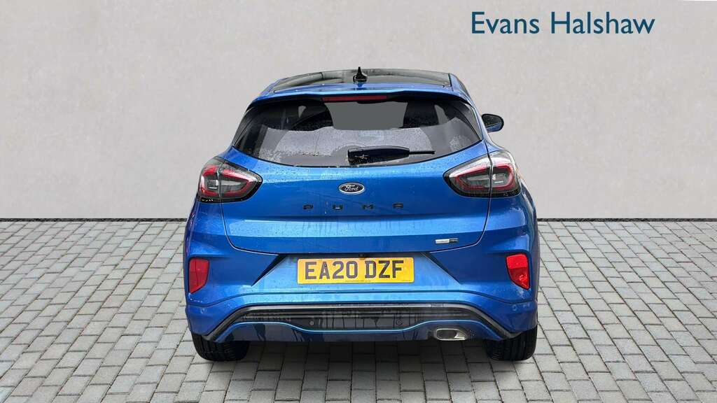 Ford Puma 1.0 Ecoboost Hybrid Mhev 155 St-line X 2020 EA20DZF Blue #5