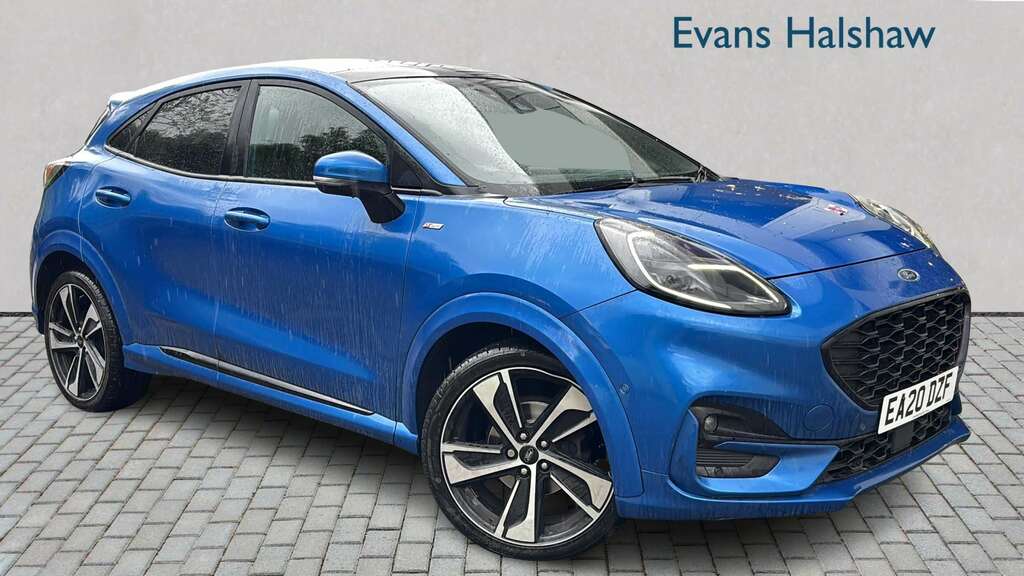 Ford Puma 1.0 Ecoboost Hybrid Mhev 155 St-line X 2020 Blue