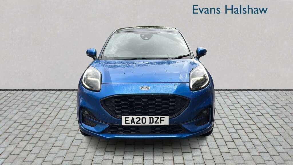 Ford Puma 1.0 Ecoboost Hybrid Mhev 155 St-line X 2020 EA20DZF Blue #6