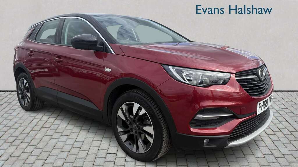 Vauxhall Grandland X 1.2 Turbo Sport Nav 2020 Red