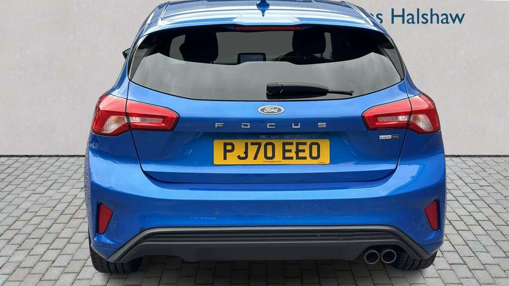 Ford Focus 1.0 Ecoboost Hybrid Mhev 125 St-line Edition 2 PJ70EEO Blue #5