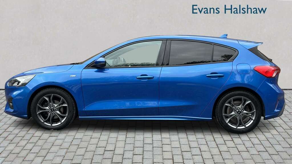 Ford Focus 1.0 Ecoboost Hybrid Mhev 125 St-line Edition 2 PJ70EEO Blue #4