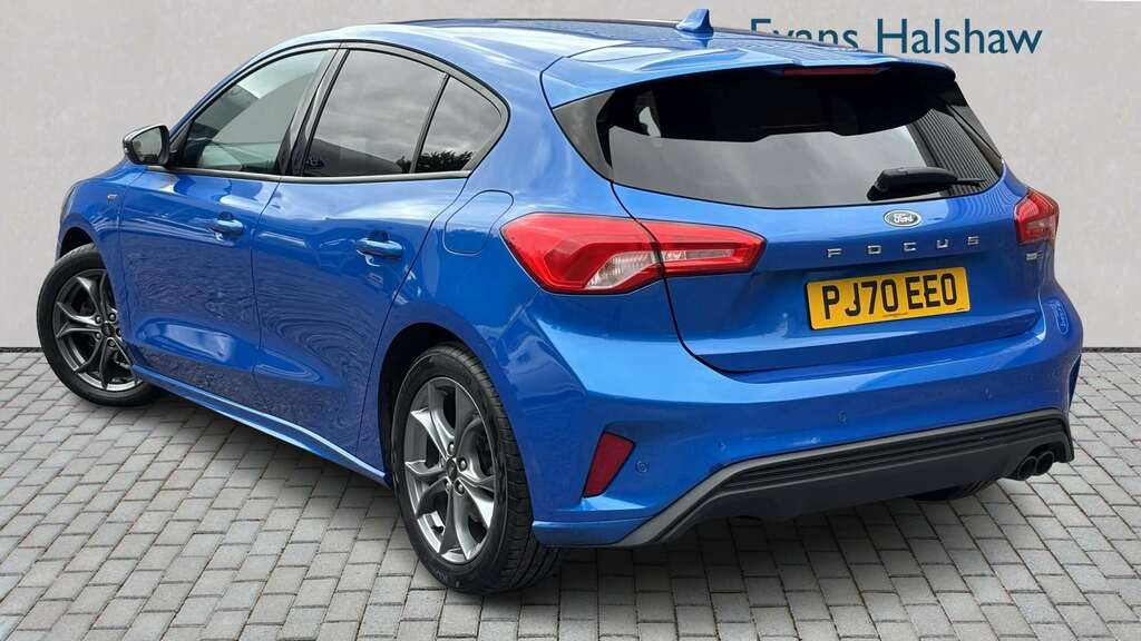 Ford Focus 1.0 Ecoboost Hybrid Mhev 125 St-line Edition 2 PJ70EEO Blue #2