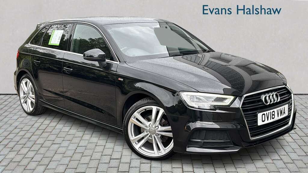 Audi A3 2.0 Tdi S Line S Tronic 7 Speed 2018 Black