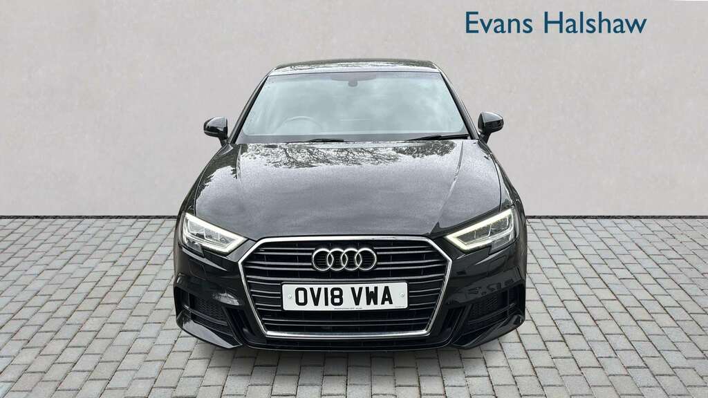 Audi A3 2.0 Tdi S Line S Tronic 7 Speed 2018 OV18VWA Black #4