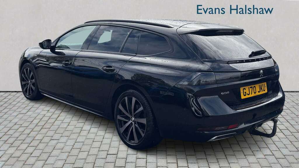 Peugeot 508 1.5 Bluehdi Gt Line Eat8 2020 GJ70JKU Black #2