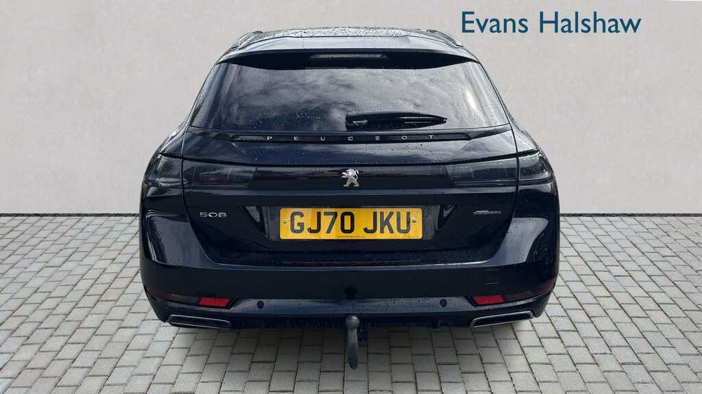 Peugeot 508 1.5 Bluehdi Gt Line Eat8 2020 GJ70JKU Black #5