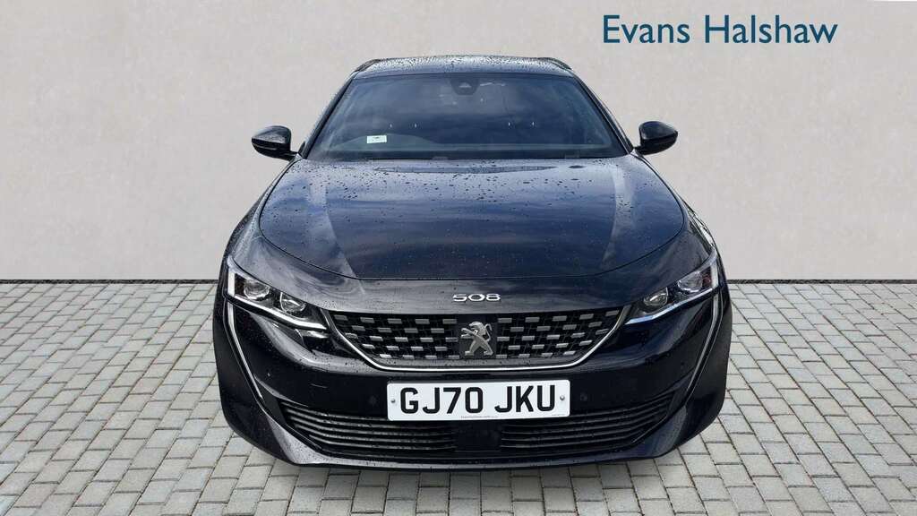 Peugeot 508 1.5 Bluehdi Gt Line Eat8 2020 GJ70JKU Black #4