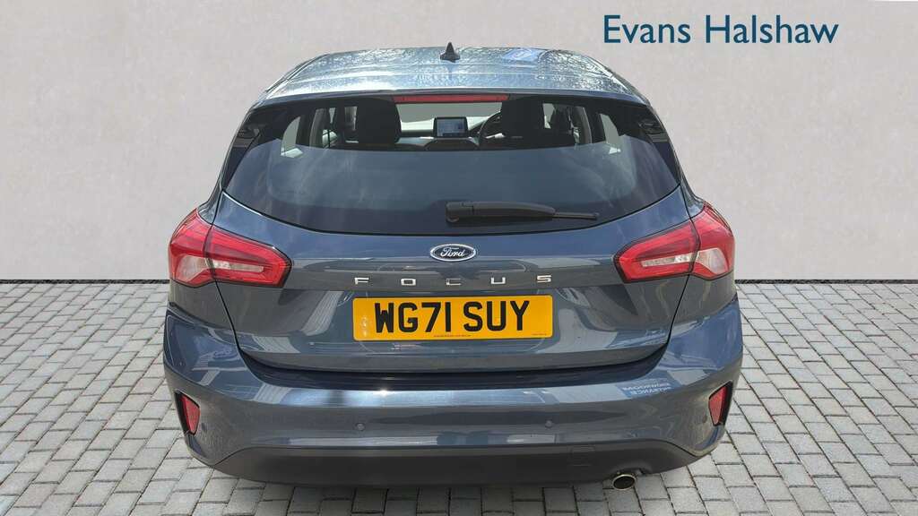 Ford Focus 1.0 Ecoboost 125 Zetec Edition 2021 WG71SUY Blue #5