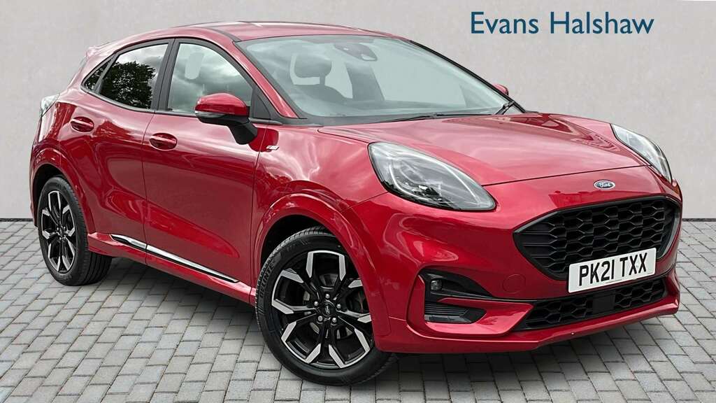 Ford Puma 1.0 Ecoboost Hybrid Mhev St-line X 2021 Red