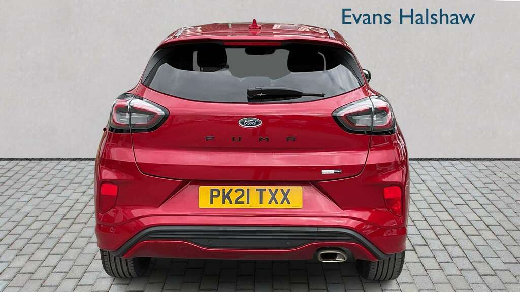 Ford Puma 1.0 Ecoboost Hybrid Mhev St-line X 2021 PK21TXX Red #5