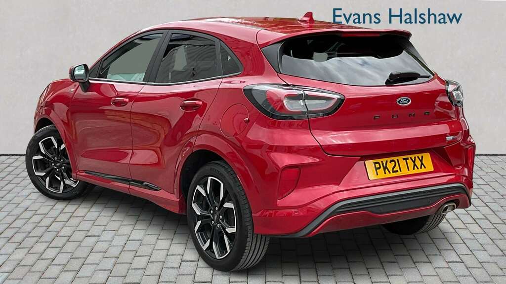 Ford Puma 1.0 Ecoboost Hybrid Mhev St-line X 2021 PK21TXX Red #2