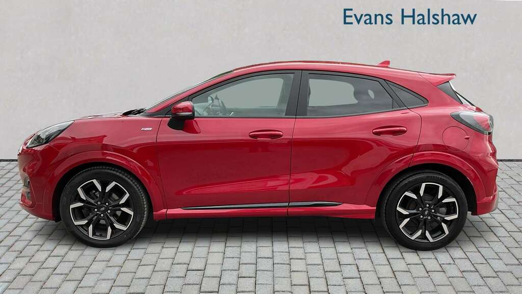 Ford Puma 1.0 Ecoboost Hybrid Mhev St-line X 2021 PK21TXX Red #3