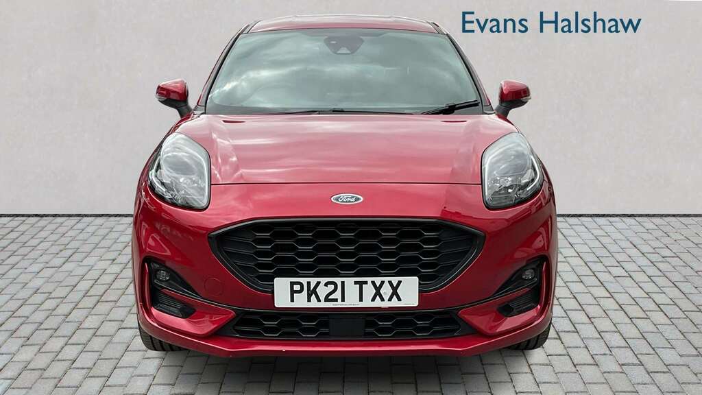 Ford Puma 1.0 Ecoboost Hybrid Mhev St-line X 2021 PK21TXX Red #4