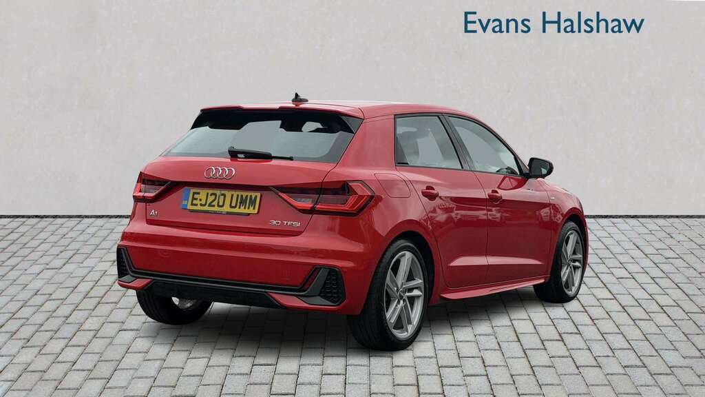 Audi A1 30 Tfsi S Line 2020 EJ20UMM Red #3