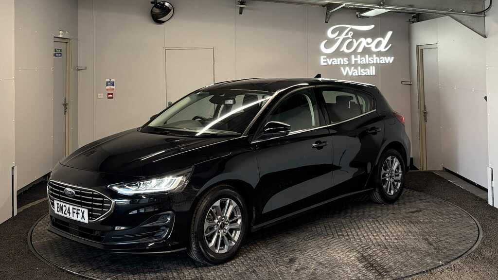 Ford Focus 1.0 Ecoboost Hybrid Mhev Titanium 2024 BW24FFX Black #3