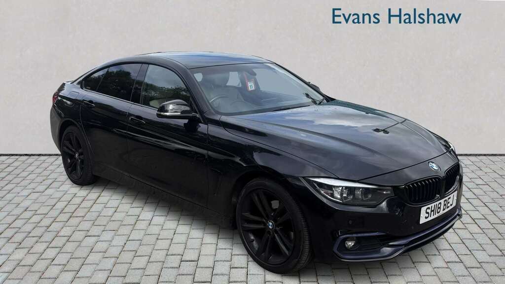 BMW 4 Series 420I Xdrive Sport Business Media 2018 Black