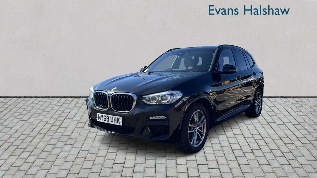 BMW X3 Xdrive20d M Sport Step 2019 Black