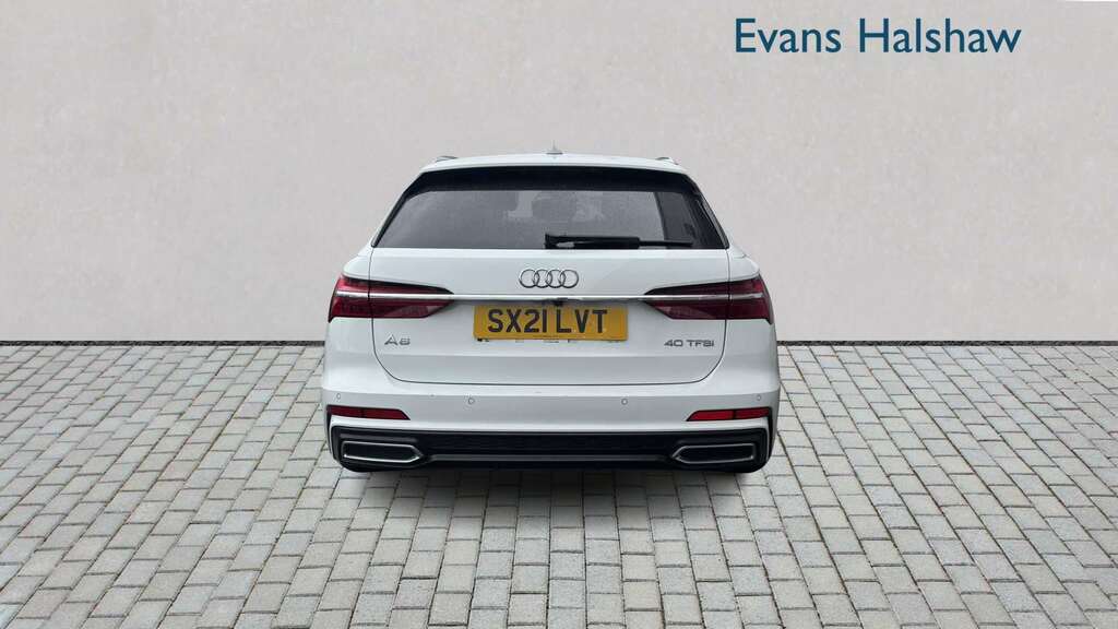 Audi A6 40 Tfsi S Line S Tronic 2021 SX21LVT White #2
