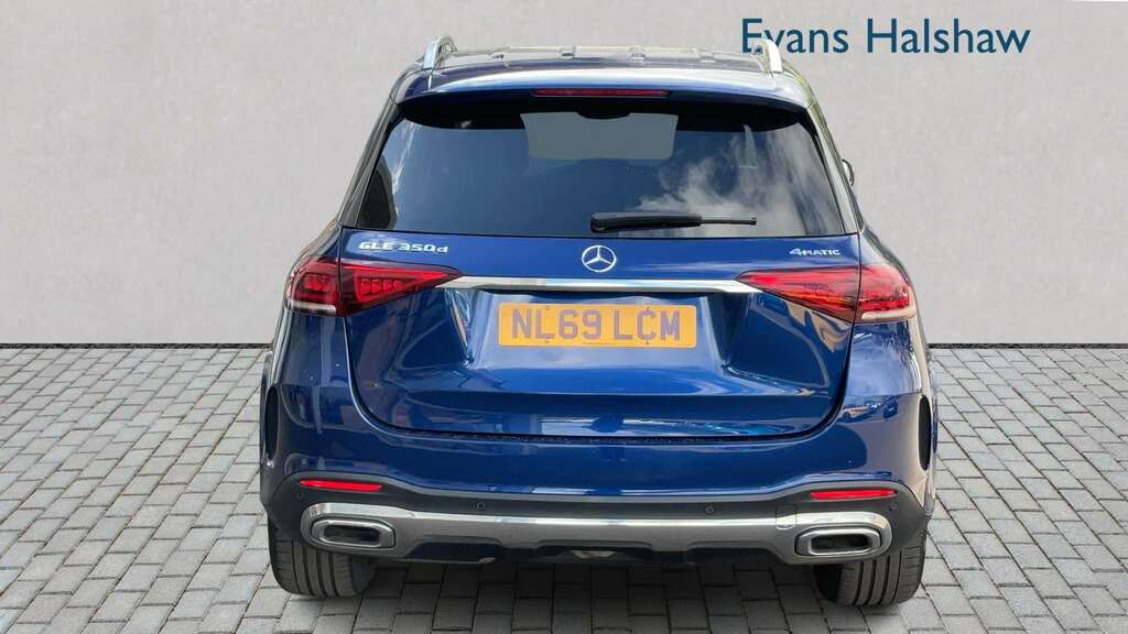 Mercedes-Benz GLE Class 350D 4Matic Amg Line Prem 9G-tronic 7 St 201 NL69LCM Blue #5