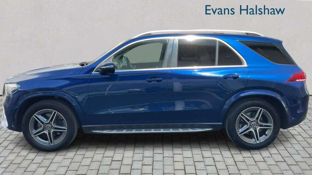 Mercedes-Benz GLE Class 350D 4Matic Amg Line Prem 9G-tronic 7 St 201 NL69LCM Blue #3