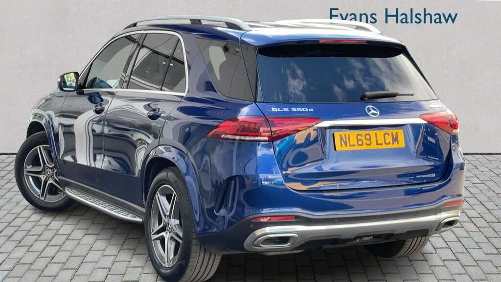 Mercedes-Benz GLE Class 350D 4Matic Amg Line Prem 9G-tronic 7 St 201 NL69LCM Blue #2