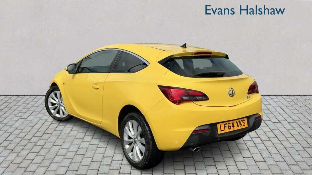 Vauxhall Astra GTC 1.4T 16V 140 Sri 2014 LF64XKS Yellow #2