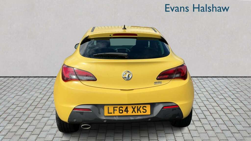 Vauxhall Astra GTC 1.4T 16V 140 Sri 2014 LF64XKS Yellow #5