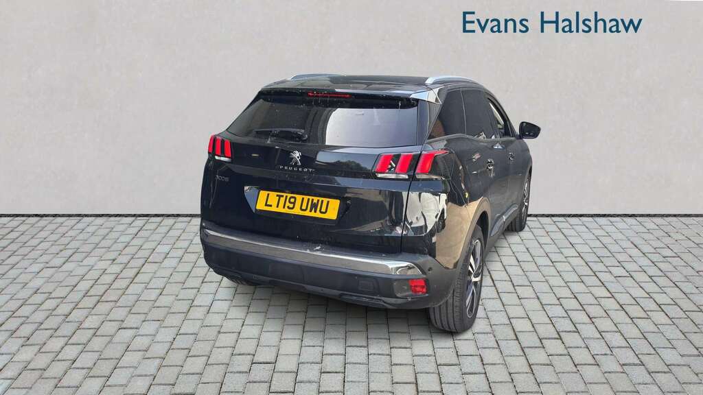 Peugeot 3008 1.5 Bluehdi Allure 2019 LT19UWU Black #2