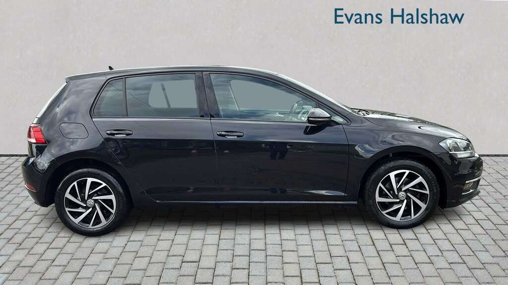 Volkswagen Golf 1.5 Tsi Evo 150 Match 2019 YD69BVF Black #2