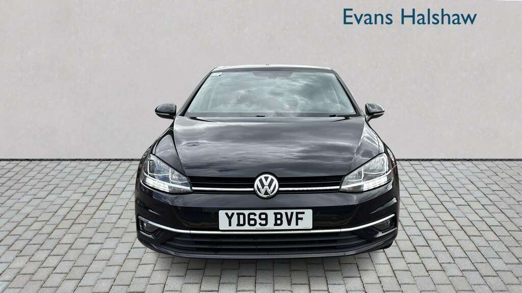 Volkswagen Golf 1.5 Tsi Evo 150 Match 2019 YD69BVF Black #3
