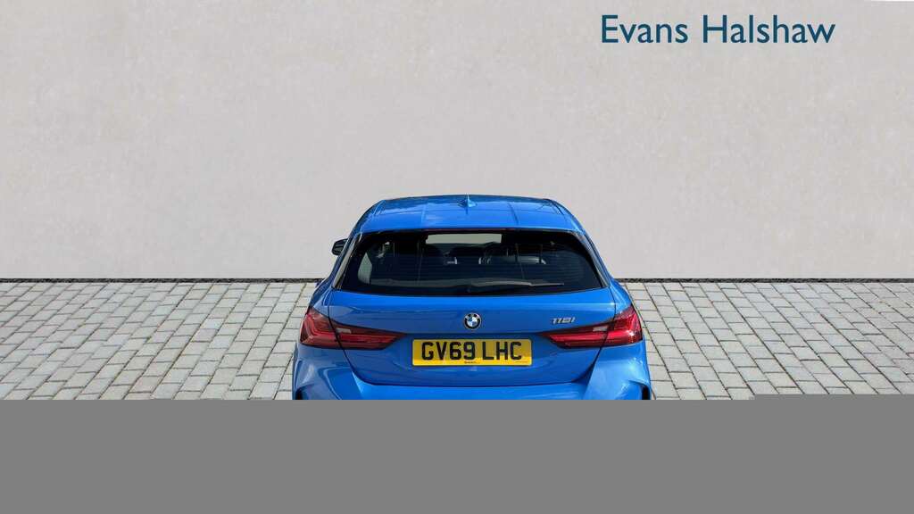 BMW 1 Series 118I M Sport Step 2020 GV69LHC Blue #2