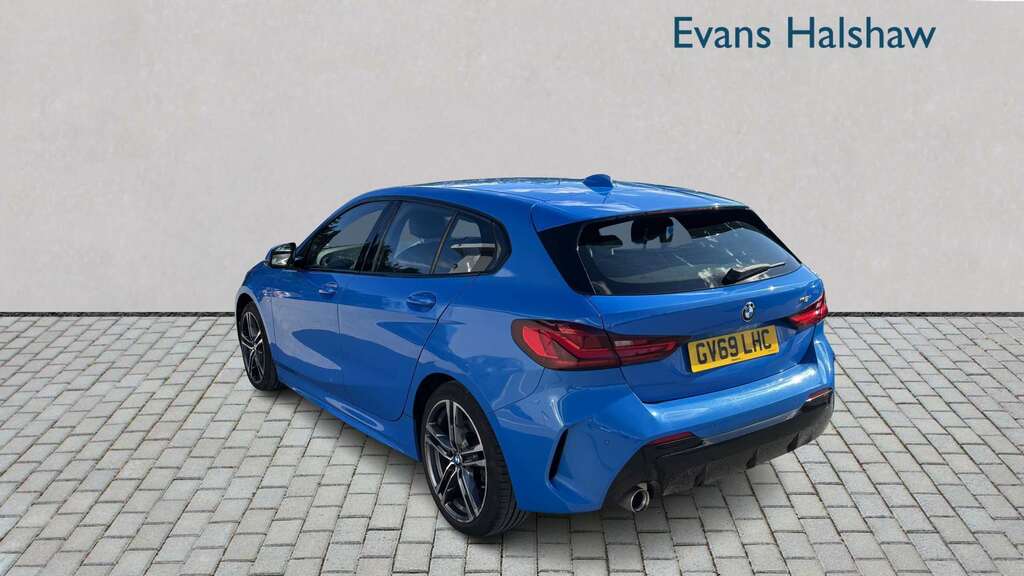 BMW 1 Series 118I M Sport Step 2020 GV69LHC Blue #3