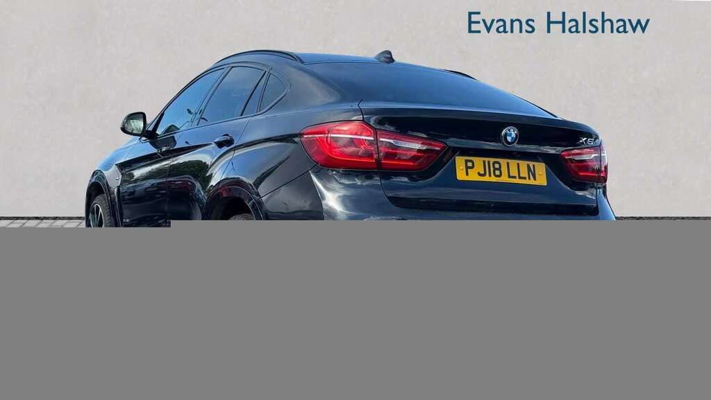 BMW X6 Xdrive50i M Sport Edition Step 2018 PJ18LLN Black #2