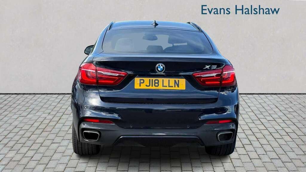 BMW X6 Xdrive50i M Sport Edition Step 2018 PJ18LLN Black #5