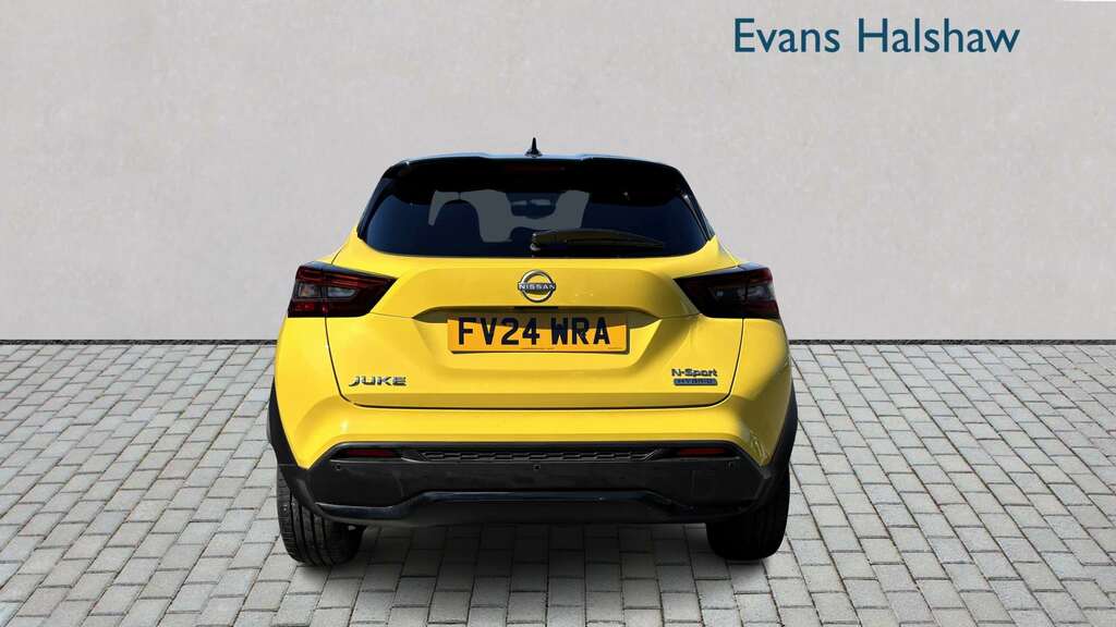 Nissan Juke 1.6 Hybrid N-sport 2024 FV24WRA Yellow #3