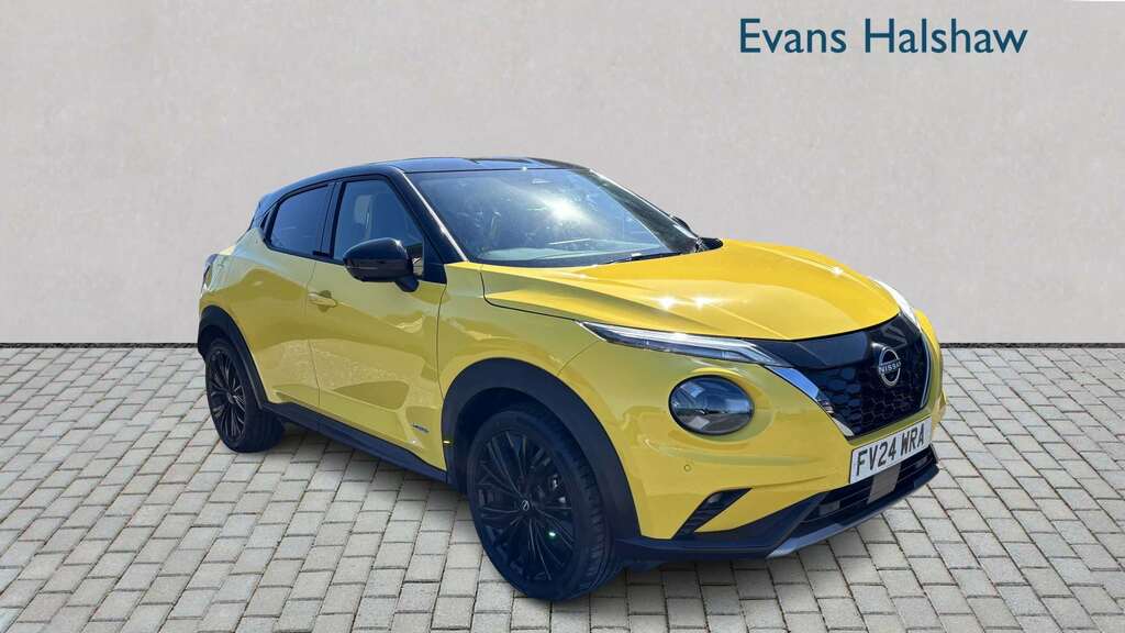 Nissan Juke 1.6 Hybrid N-sport 2024 Yellow