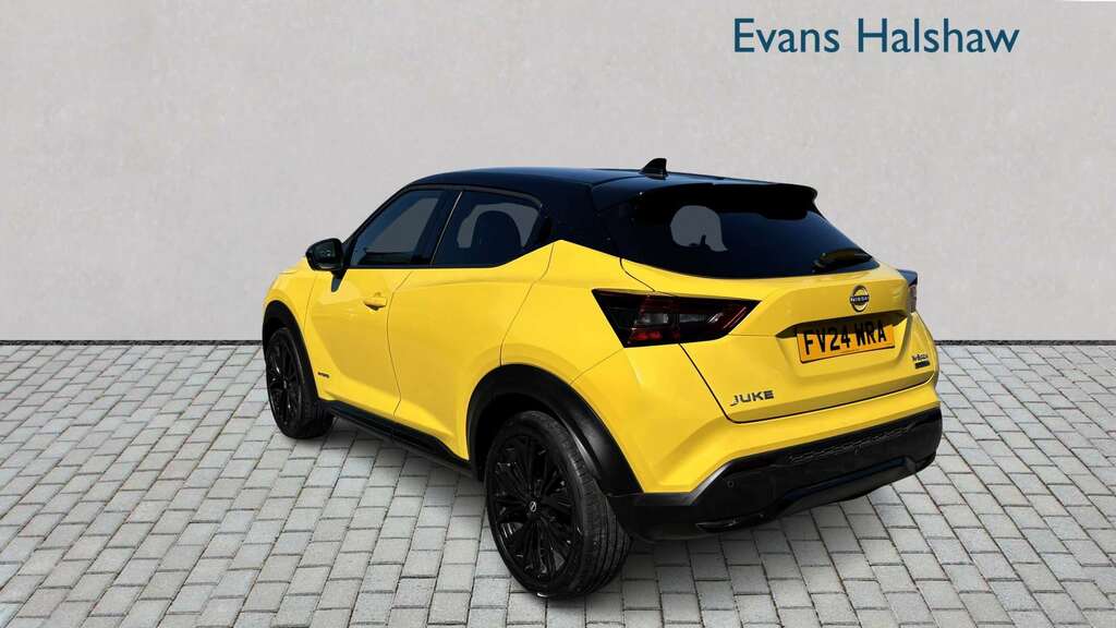 Nissan Juke 1.6 Hybrid N-sport 2024 FV24WRA Yellow #4