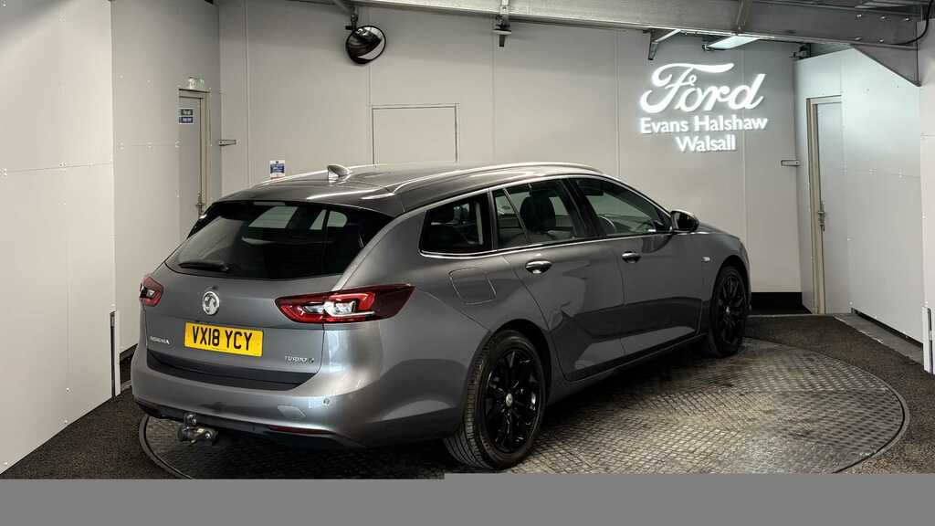 Vauxhall Insignia 2.0 Turbo D Tech Line Nav 2018 VX18YCY Grey #3