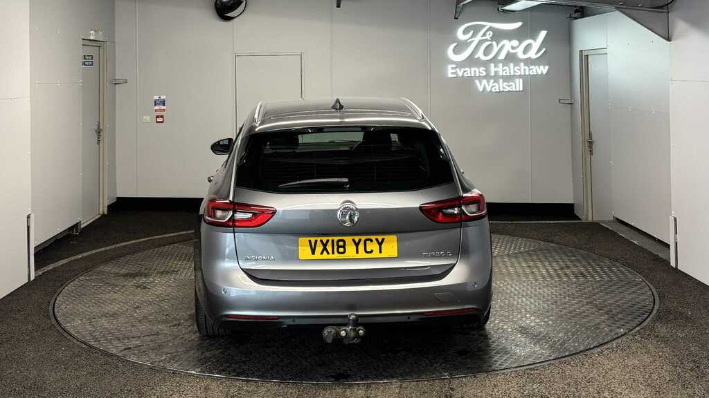 Vauxhall Insignia 2.0 Turbo D Tech Line Nav 2018 VX18YCY Grey #4