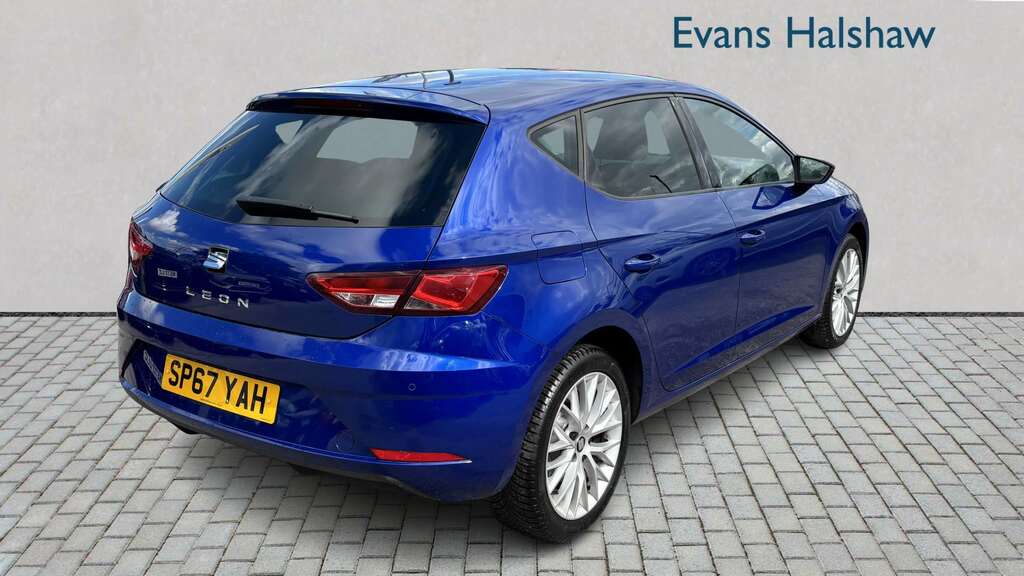 Seat Leon 1.2 Tsi Se Dynamic Technology 2017 Blue #5