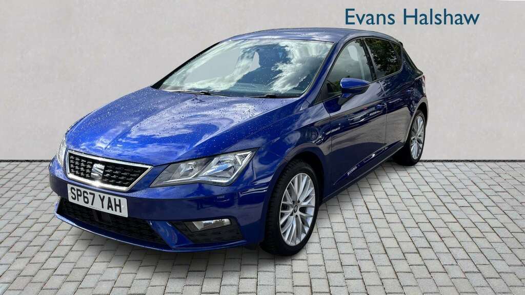 Seat Leon 1.2 Tsi Se Dynamic Technology 2017 Blue #3
